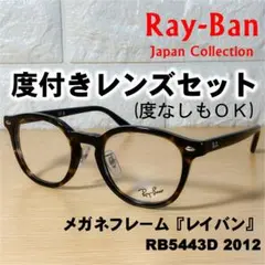 【度付レンズセット】レイバン メガネフレーム RB5443D 2012