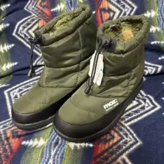moz(モズ) レディース ウィンターブーツ　新品・未使用！オリーブ　24.5