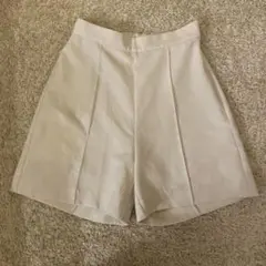 《美品》mystic ベージュショートパンツ　下地あり