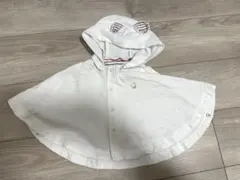 familiar ファミリア　フード付きポンチョ 60-90