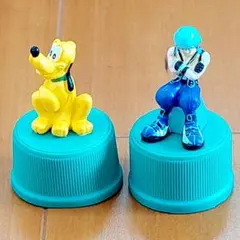 アサヒ キングダムハーツ ボトルキャップフィギュア 2体セット