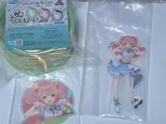 SEGAラッキーくじ　プロセカ　桃井愛莉CDE賞ポーチ・アクスタ・キーホルダー