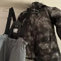 FABLICE スキーウェアセット 150 サイズ　グレー系