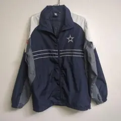 NFLダラスカウボーイ ポリエステルジャケットReebok Lサイズ