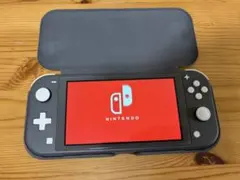 Switch Lite （ライト）グレー 美品 付属品あり ハードケース付き