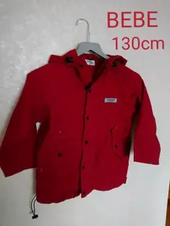 BEBE フード付きジャンパー(前ボタン） 120cmのサムネイル