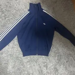Dead stock 】80s adidas トラックジャケット ネイビー - メルカリ