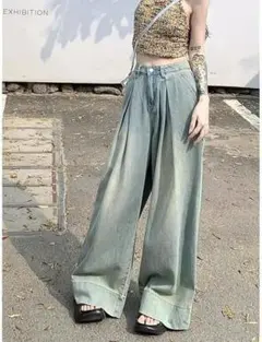 ストレートデニム 韓国