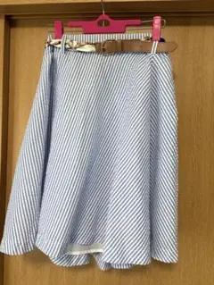 【NICE CLAUP】ベルト付きスカートのサムネイル