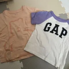 GAP クマTシャツとロゴTシャツセット
