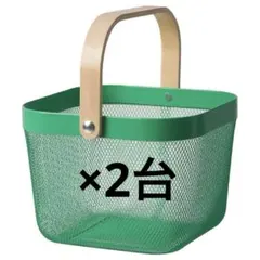 【美品】RISATORP リーサトルプ グリーン 2個 IKEA