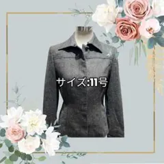 美品 J.PRESS グレー テーラードジャケット 11号 M~Lサイズ