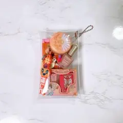 推し活のお供に！ガチャ詰めポーチ【ライトオレンジ】