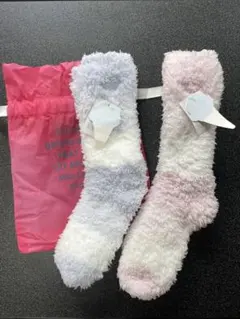 gelato pique ソックス 2足セット ピンク・ブルーのサムネイル