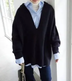 SLOBE IENA ファインウールスキッパープルオーバー