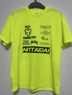 非売品日体大カップtシャツ 2024 SUMMER CUP 蛍光イエローシャツ