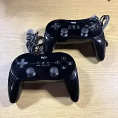 ★★wiiクラシックコントローラーPROブラック2個セット 387