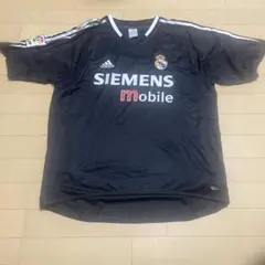 アディダスレアルマドリード　ブラックユニフォーム　L