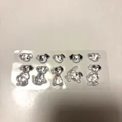 101匹ワンちゃんボンボンドロップシールmini お裾分け