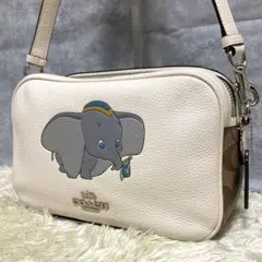 【極美品】COACH コーチ ディズニー ジェス ショルダーバッグ レザー 本革
