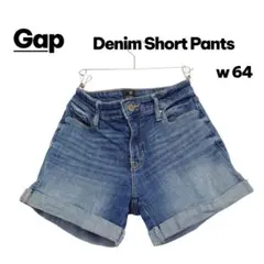 Gap ギャップ セクシーボーイフレンド デニム ショートパンツ W64 S