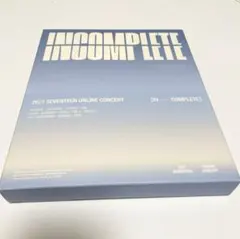 SEVENTEEN incomplete DVD 日本盤 新品未開封 21年 SEVENTEEN ライブ (ONLINE CONCERT INCOMPLETE) DVD セブチ 日本