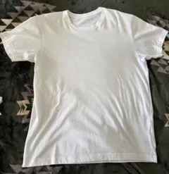 UNIQLO ホワイト クルーネック Tシャツ Mサイズ