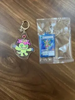 デジモン アクリルチャーム　アクリルキーホルダー 2点セット　パルモン　リリモン