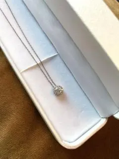 鑑定書付品質保証　0.314ct ダイヤモンド　ペンダント ネックレス