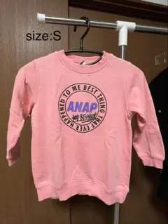 ANAP ピンク トレーナー Sサイズ