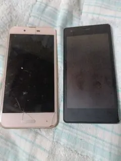 スマートフォン 2台セット ジャンク品