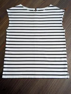 SLOBE IENA ボーダー ノースリーブ カットソー