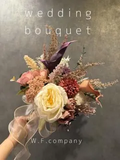 即日発送OK・高級造花・写真映え・ウェディングブーケ　おすすめ