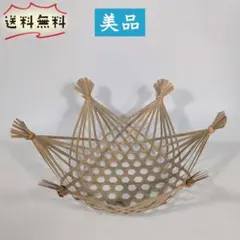 【美品】縛り煮ザル / 直径29cm / 竹 / 穴子