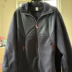 DECATHLON ネイビー フルジップジャンパー