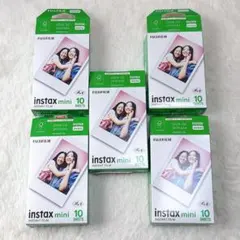 FUJIFILM instax mini チェキフィルム ５個セット