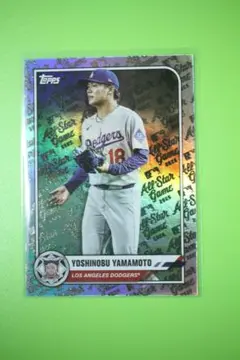 日本未販売 2025 topps ASG 山本由伸 レインボーフォイルカード