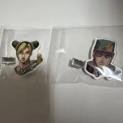 ジョジョの奇妙な冒険 ストーンオーシャン 空条承太郎 空条徐倫 ヘアクリップ