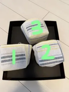 ハンドメイド 布製収納バスケット