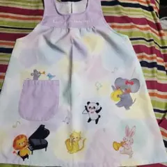 エプロン 動物イラスト付き