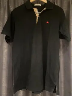 90s Burberry ポロシャツ ブラック ノバチェック swag 短丈 - メルカリ