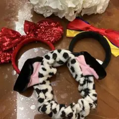 ディズニー　カチューシャ・ヘアバンドセット