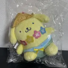 サンリオ　ポムポムプリン ぬいぐるみチャーム ハッピーくじ