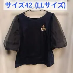 ★美品★ ローズティアラ ジョリープッペ パフスリーブ Tシャツ サイズ42のサムネイル