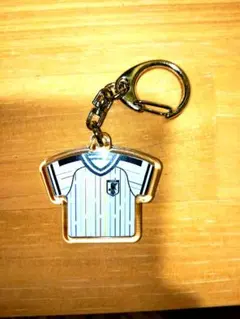 サッカー 日本代表 アウェイ ユニフォーム キーホルダー