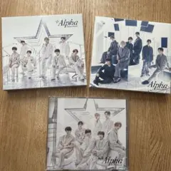 なにわ男子 Alpha アルバム3形態