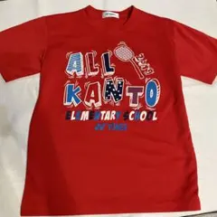 YONEX 赤 Tシャツ J140 バドミントンジュニアシャツ