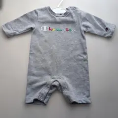 週末値下げ!Champion グレー ロンパース 70サイズ