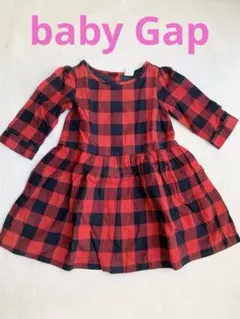 baby GAP ワンピース　赤チェック　3years