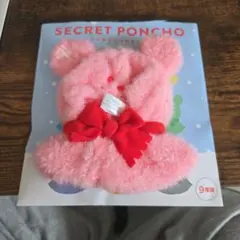 ディズニー ユニベアシティ シークレットコスチューム ポンチョ